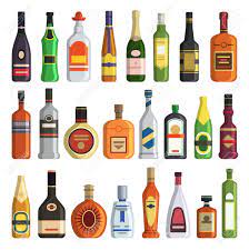 bouteille d'alcool
